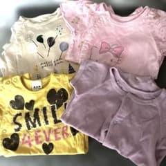 ベビー ロンパース 4点セット まとめ売りのサムネイル
