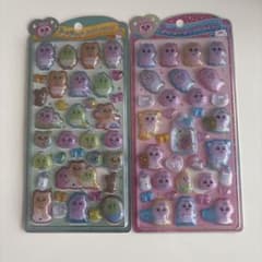 【正規品】おぱんちゅうさぎ　うるちゅる ポップシール 2シートセットのサムネイル