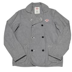 DANTON ダントン ダブル カバーオール ジャケット 千鳥 42