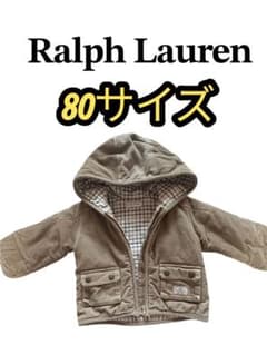 美品✨Ralph Lauren フード付きアウター80サイズ ベビーのサムネイル