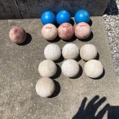 サンドボール　　と軟式ボールL球のサムネイル