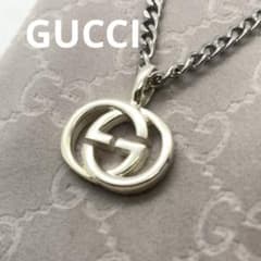 美品⭐️激渋】GUCCI インターロッキングGネックレス 喜平チェーン