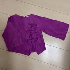 トップス　プティマイン    90 コーデュロイ　リボンのサムネイル