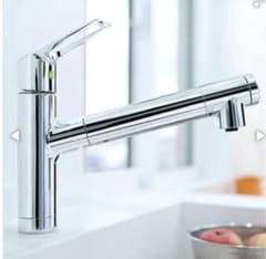 クリンスイ台所 キッチンシングルレバービルトイン型浄水栓 R-F428HS クリンスイ台所 キッチンシングルレバービルトイン型浄水栓 RS-F428HS