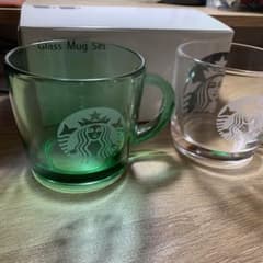 スターバックス マグカップ　2個セット　ガラスのサムネイル
