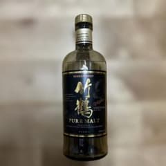 ニッカ 竹鶴 PURE MALT 700ml 旧ラベル【空瓶】 - メルカリ