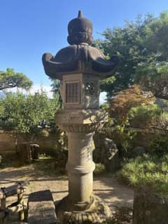 引き取り限定］石灯籠 日本庭園 - メルカリ