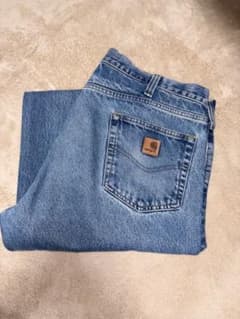 Carhartt デニム 革タグ w40 l30のサムネイル