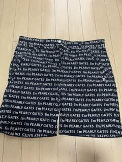 PEARLY GATES ロゴプリントパンツ サイズ5 - メルカリ