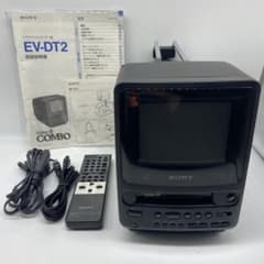 希少 SONY Video8 COMBO EV-DT2 ビデオテレビレコーダー8 SONY Video 8 ブラウン管 車内外TV ソニー 8mm EV-DT2 - メルカリ