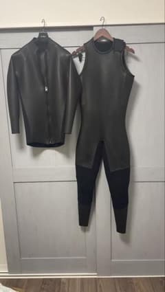 ウェットスーツタッパーロングジョンセパレート2点セット新品未使用