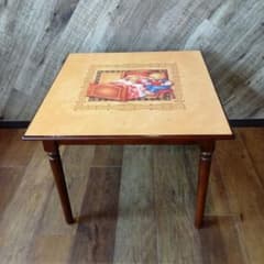 ミッドセンチュリー　コーヒーテーブル　木製　テディベア　クマ　北欧　ヴィンテージ ミッドセンチュリー コーヒーテーブル 木製 テディベア クマ 北欧