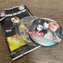 錆兎 真菰 鬼滅の刃 ユニバ USJ コレクタブル缶バッジ 鬼滅 さびと　まこものサムネイル