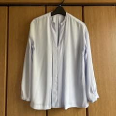 【casper様専用】LAUTRAMONT長袖ブラウス水色のサムネイル
