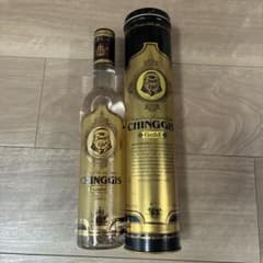 新品未開封 モンゴル 高級ウォッカCHINGGIS Gold 0.75L 39% - メルカリ
