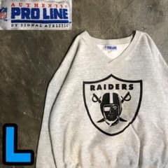8T7965 NFL PRO LINE レイダース スウェット アメフト - メルカリ
