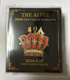THE ALFEE 3000回記念 ピンバッジ 2999回飛来物 Gallery | THE ALFEE Mobile