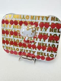 ハローキティ さくらんぼ ミニ缶 シール サンリオ 2006年 平成 レア