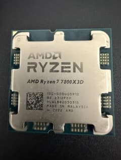 AMD Ryzen 7 7800X3D CPU 動作保証 - メルカリ