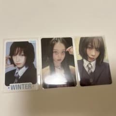 aespa WINTER MY WORLD トレカ 3枚セットのサムネイル