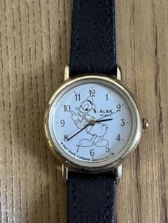 美品】 希少 レトロ SEIKO ALBA ドナルドダック 腕時計 ディズニー