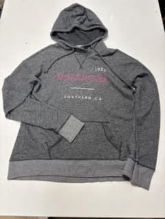 Hollister グレー フード付きパーカーのサムネイル