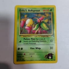 英語版ポケモンカード エリカのマダツボミ 全体的に傷みあり - メルカリ