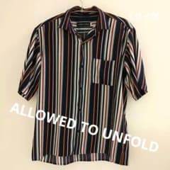 ALLOWED TO UNFOLD ストライプ 半袖シャツのサムネイル