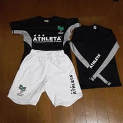 ATHLETA裏起毛フットサル上下セット140cmのサムネイル