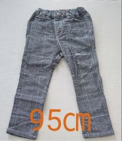 専用！！２本セット 2)セラフ seraph チェックパンツ 長ズボン 95㎝のサムネイル