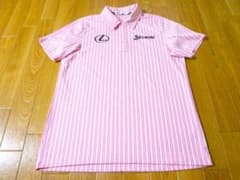 スリクソン SRIXON レクサス☆ストライプ DRY ポロシャツ 松山英樹プロ