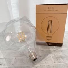 そ　エジソン電球 LED 8W ボール電球 口金E26 昼白色 360度 1こ