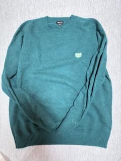 UNIQLO KAWS クルーネックセーター グリーン XL