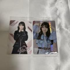 櫻坂46 山下瞳月 ローソン チョコクランチ カード レア・ノーマルの2種コンプのサムネイル