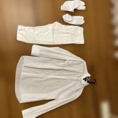 白無地 長袖シャツ 足袋 股引きのサムネイル