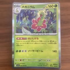 メガニウム HP100 トレーディングカード 毎日更新】《メガメガニウムex》SARの最新買取価格・値段推移チャート
