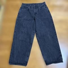 【GAP】スーパーバギーデニム ブラック 32×32のサムネイル
