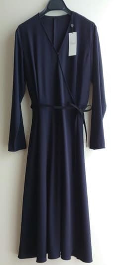 BEIGE, ベイジ SENTIER バックサテン　カシュクールワンピース m12979339499_1.jpg?1758728496