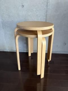 廃盤品 IKEA FROSTA フロスタ 木製スツール 2脚セット - メルカリ