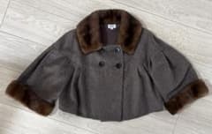 美品♡ 希少 FOXEY ウィンターブーケ ミンク ファー カシミヤ コート FOXEY Boutique カシミヤ ミンクファー ケープコート 38 - メルカリ