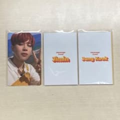 BTS Butter  トレカ メッセージカード JIMIN JUNGKOOKのサムネイル