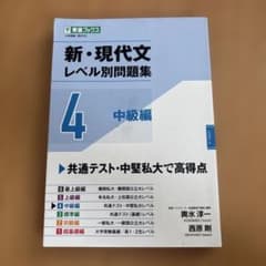 新・現代文レベル別問題集④ 中級編のサムネイル