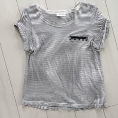 ZARA ボーダーTシャツのサムネイル