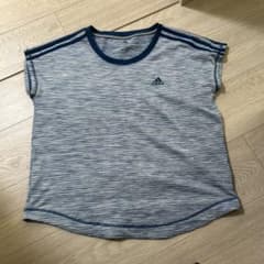 adidas レディース 半袖 Tシャツ ボーダー