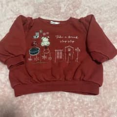 Thumbnail of SLAP SLIP クリスマス柄 トレーナー 90cm