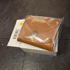 新品未開封】 皇居財布限定 小銭入れ 茶 菊の御紋入り コインケース