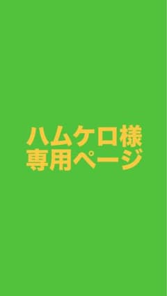 ハムケロ様専用ページのサムネイル