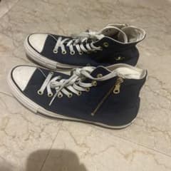Converse All Star ハイカット サイドジップ ネイビーのサムネイル