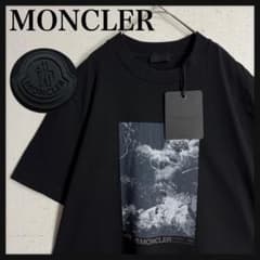 新品☆超高級モデル☆ラバーロゴ】モンクレール グラフィック Tシャツ 