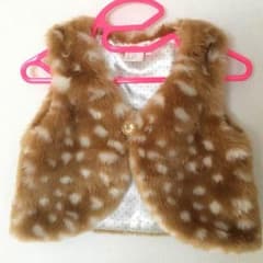 H&M ベビー80 ファー ベストのサムネイル